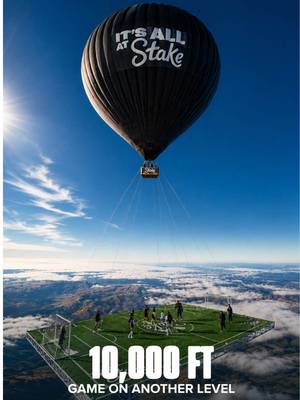 Taking the game to new heights where It’s All At Stake ⚽️