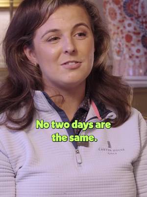 "It's been the best decision I’ve ever made"" 🫶 [ad]   We chatted to Golf Events Executive at Carton House, Ellen Thompson ⭐️   She spoke to us about her career path into the tourism sector and how the people she meets are the best part of her job ☺️   #tourismcareers   w / @failte_ireland