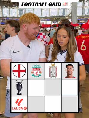 Can you guess the MISSING player?! 👀🏴󠁧󠁢󠁥󠁮󠁧󠁿 Complete the England football grid! #worldcup #england #football #worldcup2026 #itscominghome 