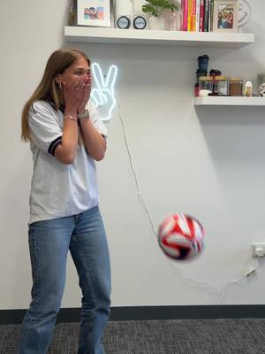 World Cup fever is still high in the office ⚽ The keepy uppy challenge was all fun and games until someone took “raise the roof” a little too literally 😅 Think we’ll leave the football to England tonight 🏴󠁧󠁢󠁥󠁮󠁧󠁿 #WorldCup2026 #ComeOnEngland #ItsComingHome #KeepyUppyChallenge #OfficeTok 
