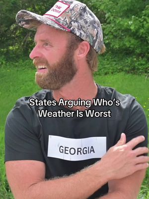 That humidity in Georgia in the summer is BRUTAL #comedy #sketch #weather #america 