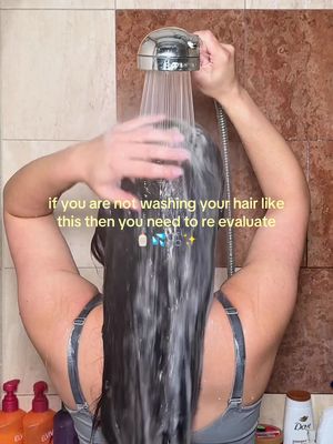 common sense hair care 🥪 sandwich method #hairtok #haircare #haircareroutine #longhair #healthyhair @loréal paris usa @L’Oréal Paris @Herbal Essences 