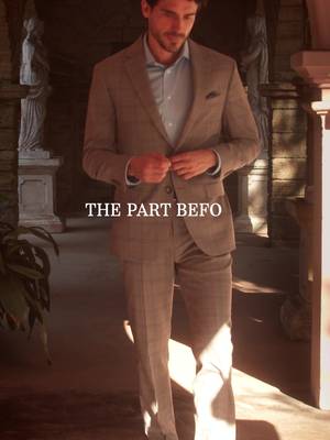 Quiet confidence that comes with the right suit.
