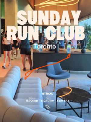 Sunday Morning Run Club Toronto Harbourfront,  great run, ppl and always snacks at the end.  #runclub #runnerlife #explore #socialrun #torontoharbourfront 