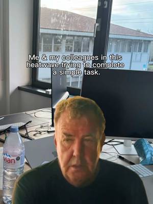 Has anyone mentioned we’re in a heatwave yet? ☀️🥵 #HeatWave  #WorkHumor #WorkLife #OfficeLife #Office 