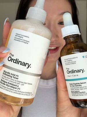 literally all u need for scalp care tbh #theordinary #glycolicacid #hairdensityserum #scalpcare #haircare 