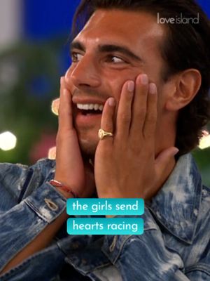 The boys are struggling to keep their jaws off the floor as the girls take on the Heart Rate Challenge 🤤 #LoveIsland