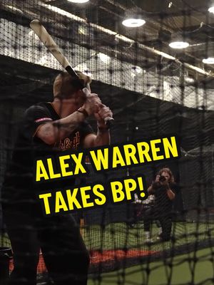 No ~ordinary~ BP sesh with @Alex Warren! ⚾️  #pittsburgh #pirates #MLB #alexwarren 
