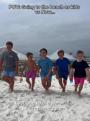 It really be like that😂 @Chubbies #theboys #viral #fyp #beach 