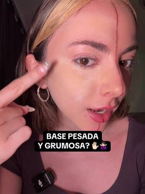 Tips para que tu base no se vea grumosa y pesada 🩵 @La Roche-Posay UV Air con color y en stick llego a Argentina! #LivianoComoElAire #AntheliosUvAir #UvAirConColor 