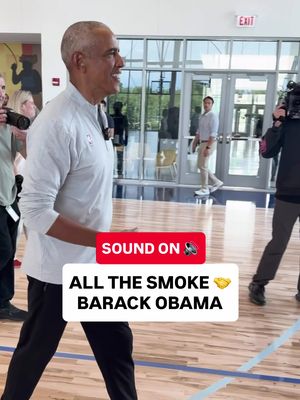 Barack Obama x @allthesmoke TOMORROW • 9 AM ET