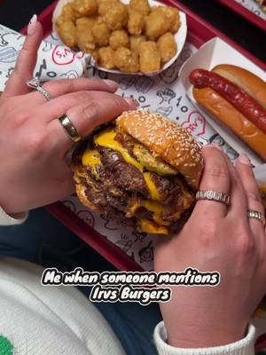 I mean if you haven’t been yet, it’s about time 😉 #IrvsBurger #SummerBurger #IrvsBurgers #ClassicBurger 