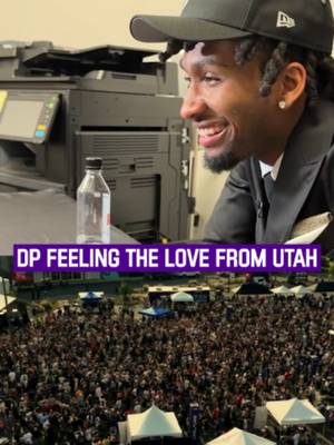 jazz nation went crazy when DP's name was called 🤯 #utah #NBA #jazz #peterson #nbadraft