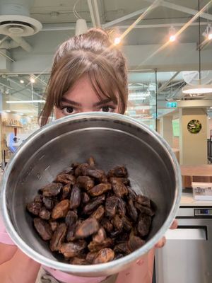 Funny enough I hate dates  #privatechef #fyp #viral #cooking #baking 