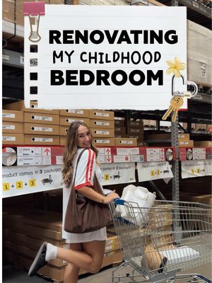 PART 1 | renovating my childhood bedroom to suit my adult self!!! 🥺🤍 thank you all for checking up on me & welcoming me home - it means the absolute world to me! 💐🫶🥹🤍