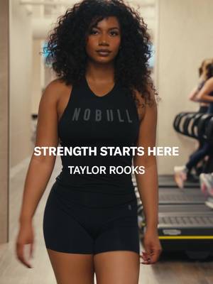 Living up to outside expectations? @Taylor Rooks knows that real strength starts when you focus on living up to your own. Strength Starts Here. #taylorrooks 