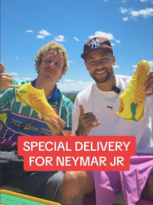 Special delivery for @Enejota ✨ @KidSuper #PUMA #PUMAShowtime #Football #Neymar #NeymarJr 