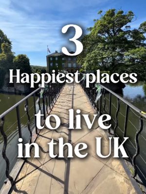 We looked at the happiest places to live in the UK and these three kept coming out on top 🥇 Let us know if you agree 💜