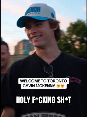 WELCOME TO TORONTO GAVIN MCKENNA. SEE YOU FRIDAY IN BUFFALO.  #leafs #mckenna #NHL #nhldraft #toronto 
