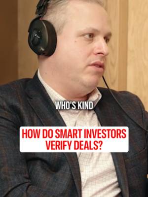 How Experienced Investors Verify Deals