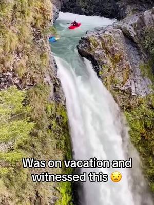 Don’t try this 😯 (via aniolserrasosles/IG, @Red Bull Greece) #waterfall