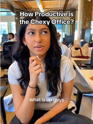 Reporting live from the Chexy office! 👀 | #chexy #office #officehumor 