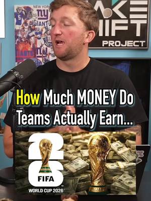 How Much Money Do Teams Actually Earn At The World Cup?  #fyp #worldcup #money #Soccer 