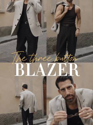 The three-button jacket is a true style icon that, thankfully, is back! @Suitsupply  #menfashion #modaentiktok #outfitinspiration #suitstyle #suitsupply
