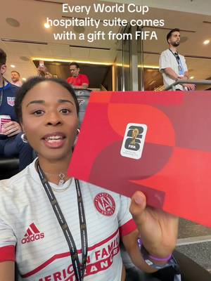 Every World Cup hospitality suite comes with a gift from FIFA #symonewiththesports #worldcup #fifaworldcup 