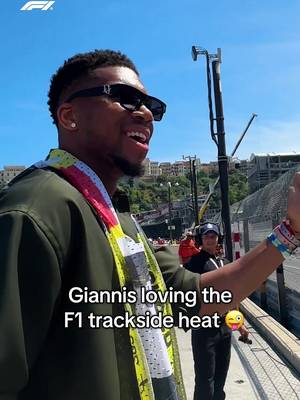 from monaco to miami 🌴🔥👀 @Giannis Antetokounmpo #f1 #NBA #miamiheat #sport #giannis 