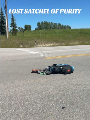 Lost Purity Satchel on Roadway