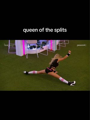 When in doubt, stretch it out 🙂‍↕️ #LoveIslandUSA is streaming on Peacock.  #LoveIsland #LIUSA #RealityTV #Kenzie 