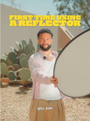 Definitely pushing the boundaries with this one but if I can make it work it will be game OVER  Learning how to use a 5-in-1 reflector is no joke in the wind 😂