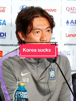 KOREA SUCKS 😭😭 #worldcup #korea #koreareaction 