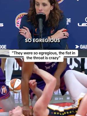 Stephanie White doubles down on her stance following the Caitlin Clark-Alyssa Thomas incident. #fever #caitlinclark #alyssathomas #WNBA 