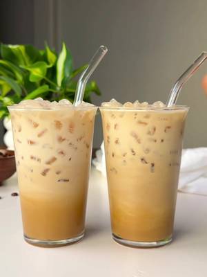 Spanish Latte ✨ #spanishlatte #icedlatte #tiktokviral 