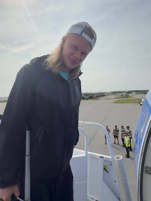 Erling ready for Boston ✈️
