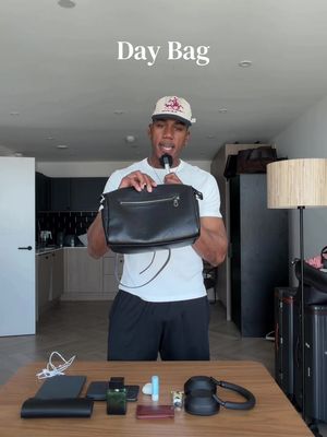 Everyday Carry Bag Essentials  Using the Lodro Orin Crossbody bag 1. Apple AirPods 4 2. Octobre Editions card holder 3. Kindle Paperwhite Signature Edition 4. Prada Paradigme aftershave 5. Anker Nano power bank 6. Jo Malone Hand Cream 7. Nivea Lip Balm 8. Jimmy Fairly sunglasses #edc #bag #mensaccesories #essentials #Tech
