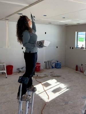 Tape day! #construction #fyp #drywall 