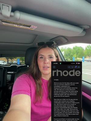 email from rhode & free stuff?! yes please!🤎✨ even though i haven’t gotten my package from the first drop🥲 #ugc #rhode #rhodeskin #skincare #ugccreator @rhode skin 