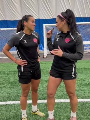Mejores amigas! Vamos Wild🦉 #calgarywildfc #multiculturalmatch #venezuela🇻🇪 #womenssoccer 