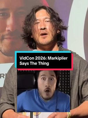 Well, it wasn’t the Bite of ‘83. This time. #markiplier #fnaf #vidcon #fnaf4 #biteof87 @markiplier 