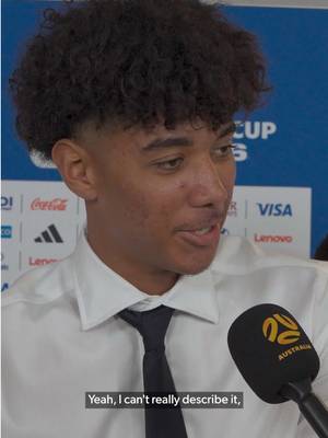 “I’ve been dreaming of it since I was a kid.” 💚💛 18-year-old Lucas Herrington reacts to his #FIFAWorldCup debut - and becoming the youngest ever #Socceroos player to start at a World Cup 👏