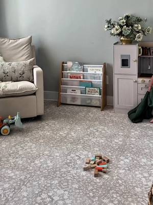 Build a functional space for everyday play. 📸 @carolineroche22 Play Mat: Demi — Sand #washablerug #homedecor #madefortogether