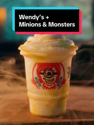 #wendyspartner Ba-na-na… ba-na-na… Go to Wendy's for the Minions & Monsters Meal NOW and be sure to see Minions & Monsters in theaters on July 1st 🍌 #minionsandmonsters @Wendy’s #Videographer