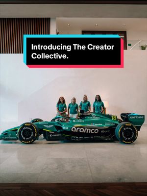 Introducing the next generation of The Creator Collective. Meet Nyah, Eloise, Debbie and Kiera as they bring their unique perspectives to our world with @TikTok UK. #AstonMartinF1 #AMRCreatorCollective #F1 #F1TikTok #Formula1 