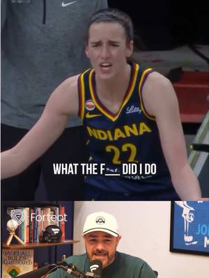 Caitlin Clark says the referees are going to get her suspended, a breakdown #WNBA #womensbasketball #womenssports #basketball #caitlinclark