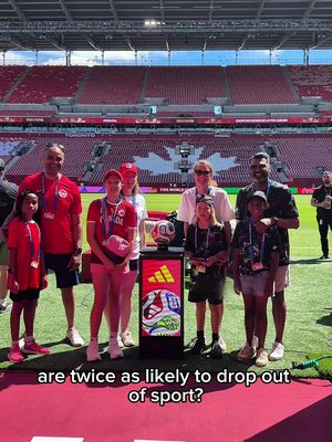 Goosebumps. 🥹🇨🇦 Visa x Canada Soccer gave four young players from the Visa Play and Stay event the ultimate soccer dream. ⚽️ Canadian soccer fans gathered to witness history, and it’s a memory these four girls will never forget. 🔥 Here’s to making sure girls know they will always have a place in the future of soccer. 🫶 #ad #visapartner
