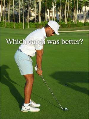 Which Catch Was Better? @Japesgolf @kotesgolf  #golf #golflife #golfer #golfstagram #golfswing 