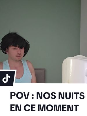 POV : NOS NUITS EN CE MOMENT #ventilateur #sketch #humour #acting #canicule 